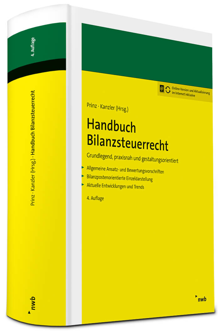Buchcover "Handbuch Bilanzsteuerrecht"