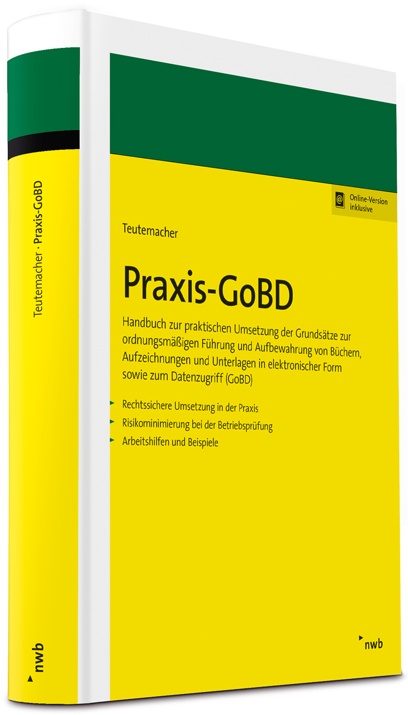Buchcover "Praxis-GoBD"