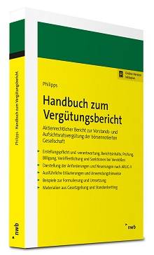 Buchcover "Handbuch zum Vergütungsbericht"