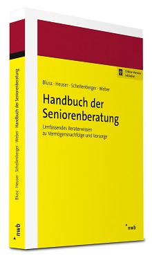 Buchcover "Handbuch der Seniorenberatung"