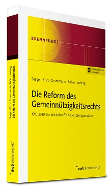 Buchcover "Die Reform des Gemeinnützigkeitsrechts"