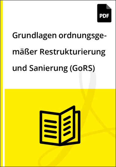 Whitepaper Grundlagen ordnungsgemäßer Restrukturierung und Sanierung (GoRS)