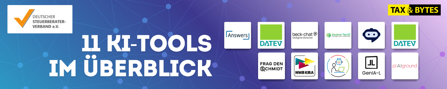 KI-Tools für die Kanzlei - tax&bytes