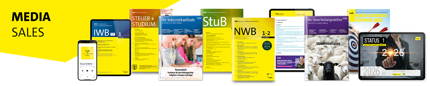 Media Sales - Print- und Digitalprodukte von NWB