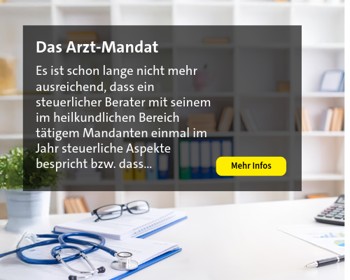 NWB Buch in Arztpraxis - Thema: Arzt-Mandat