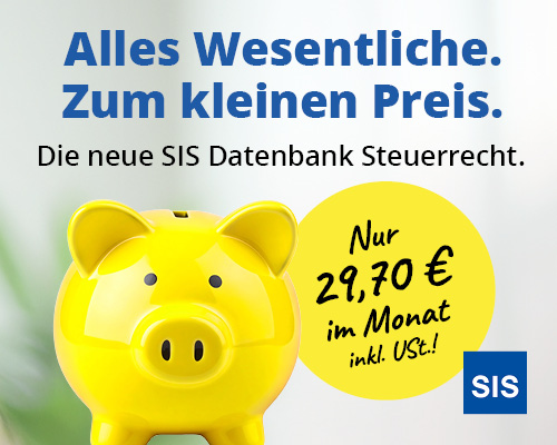 Sparschwein - Thema: SIS Datenbank