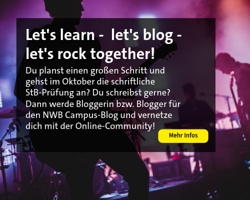 Band auf Bühne - Thema: NWB Campus-Blog