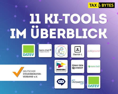 tax&bytes KI-Tools für die Steuerkanzleien