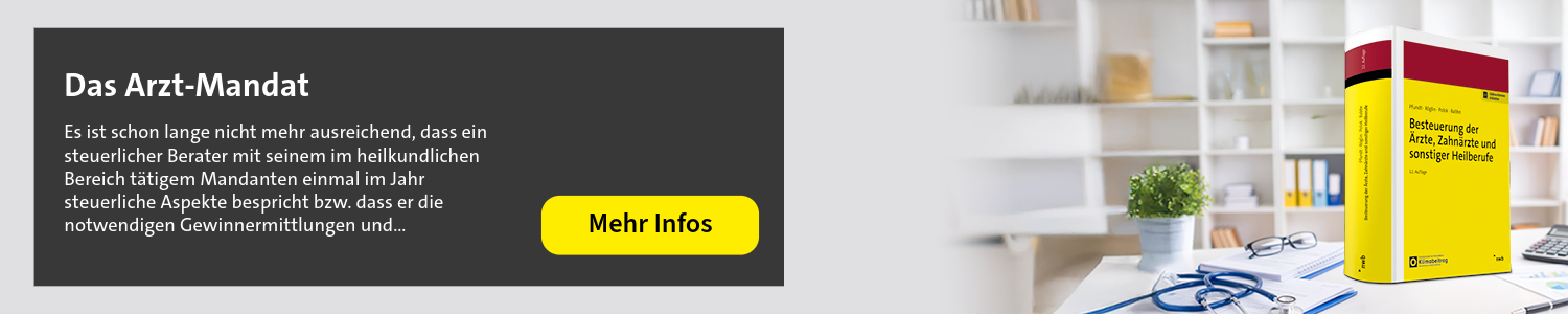 NWB Buch in Arztpraxis - Thema: Arzt-Mandat