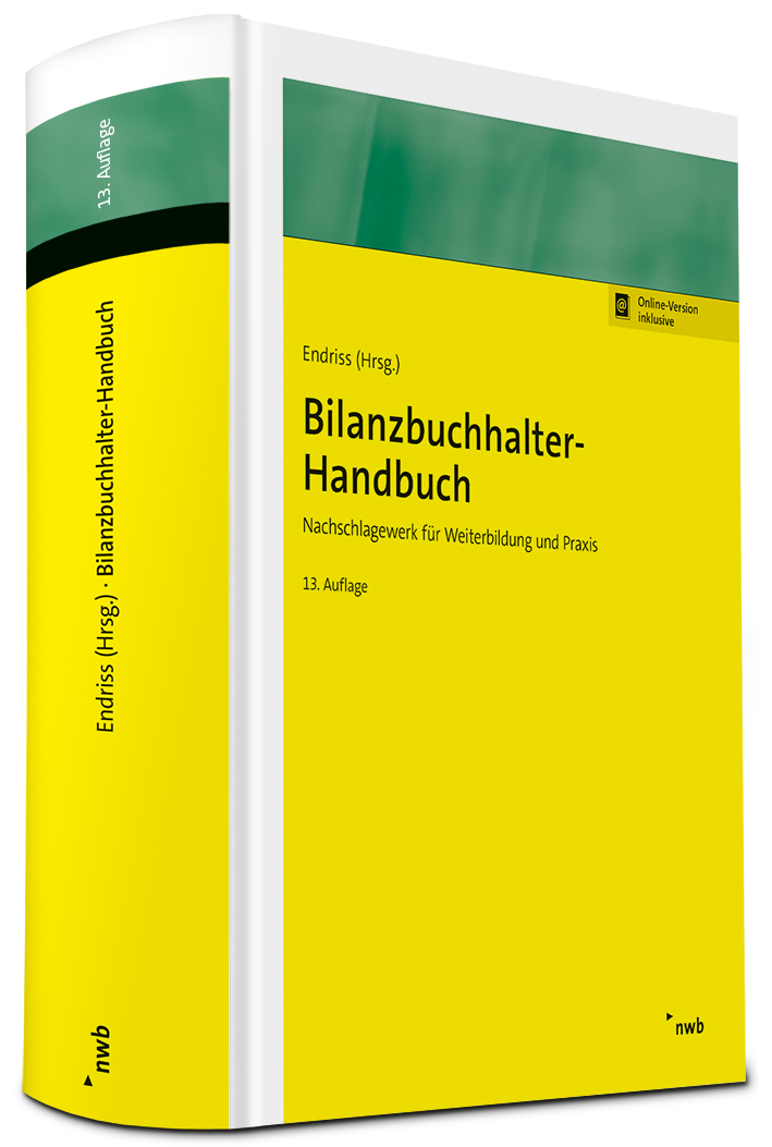 Buchcover "Bilanzbuchhalter-Handbuch"